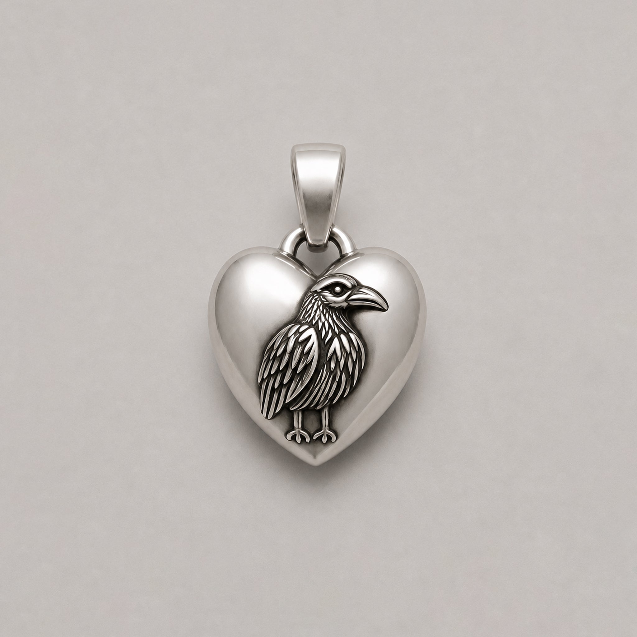 THE WILD AT HEART PENDANT – STERLING SILVER