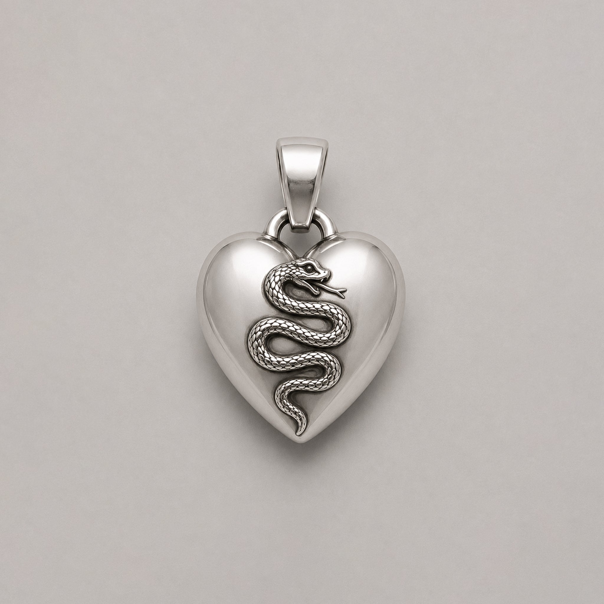 THE TEMPTATION HEART PENDANT – STERLING SILVER