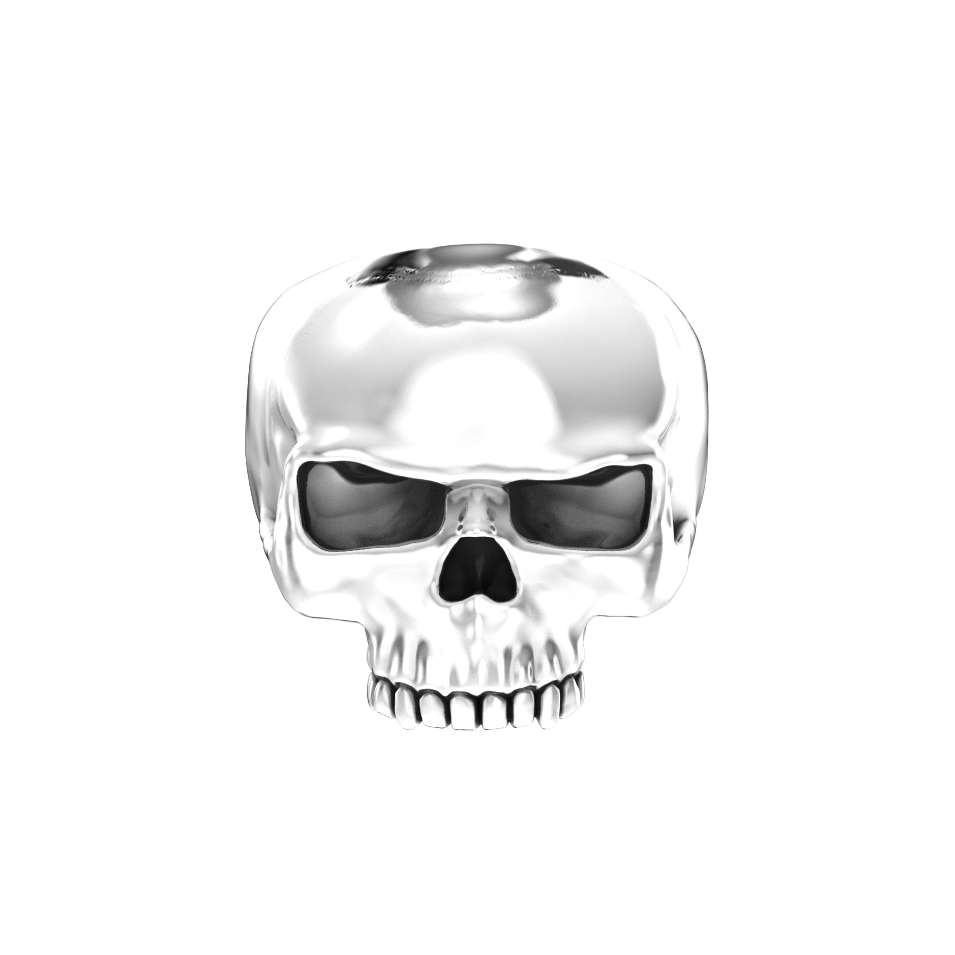 Ántrax Skull Ring – Handcrafted Sterling Silver - BeckonJewel