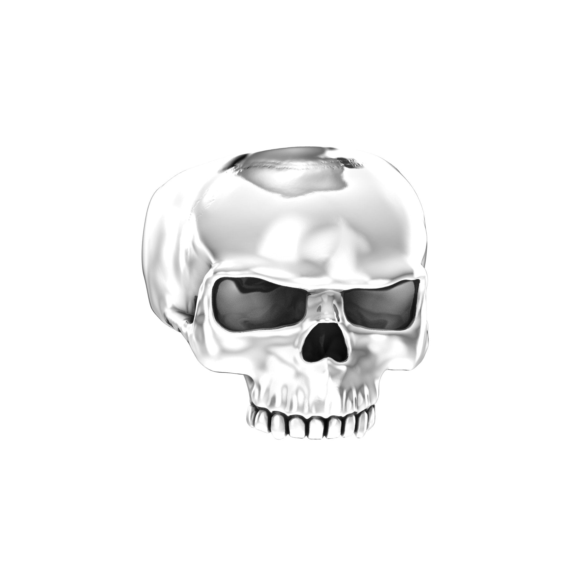 Ántrax Skull Ring – Handcrafted Sterling Silver - BeckonJewel