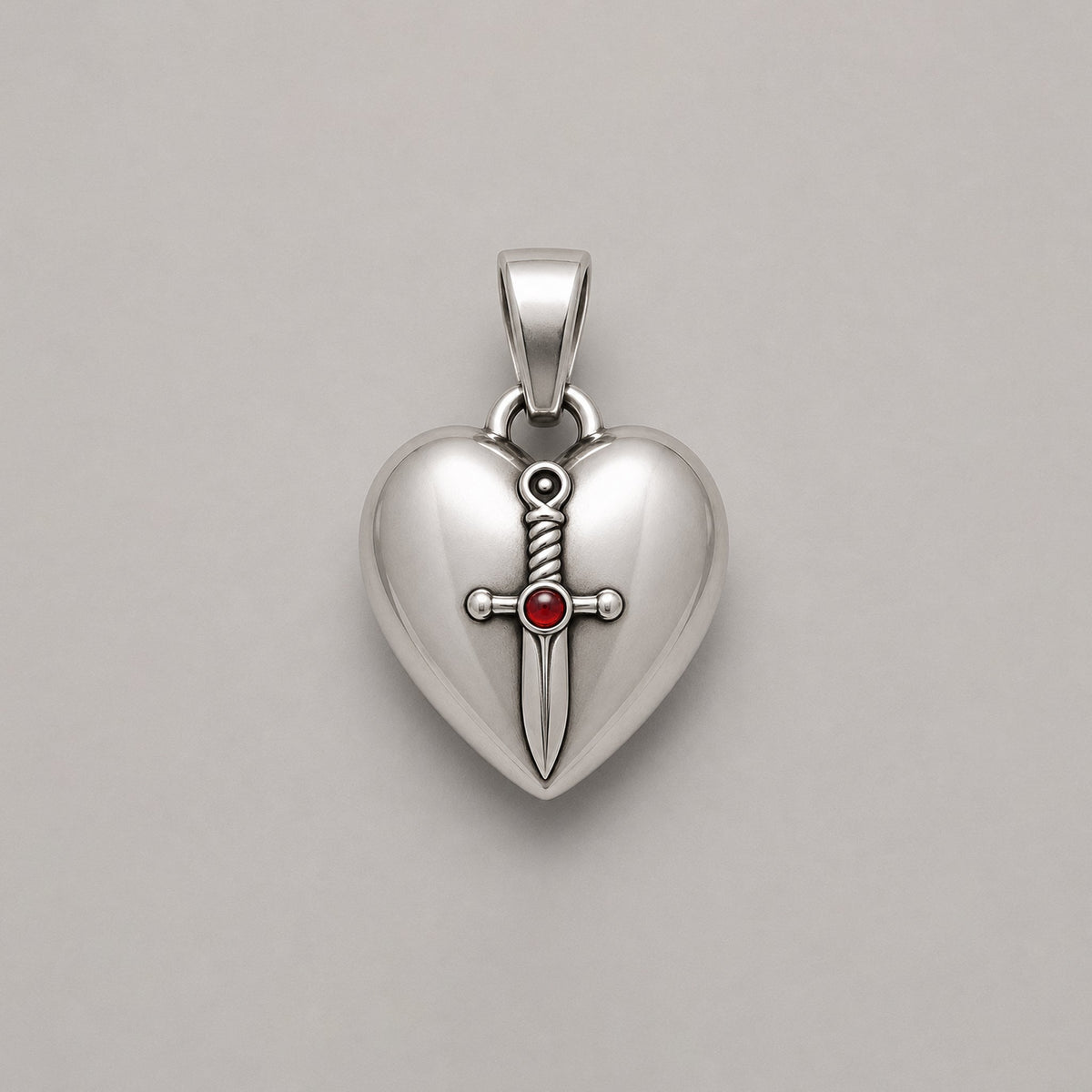 THE LOVE CUTS DEEP PENDANT – STERLING SILVER - BeckonJewel