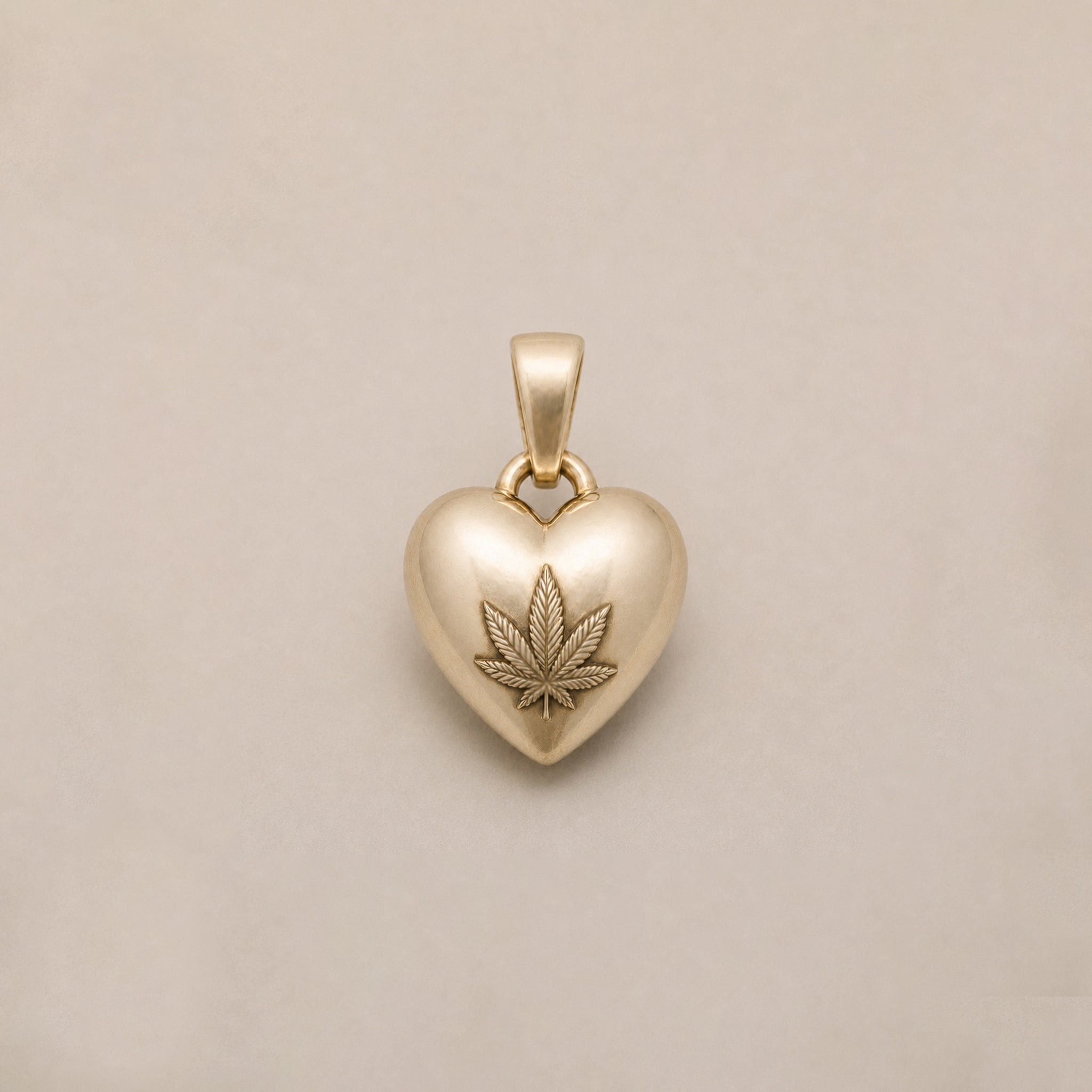 The One Love Pendant – 9ct Yellow Gold - BeckonJewel