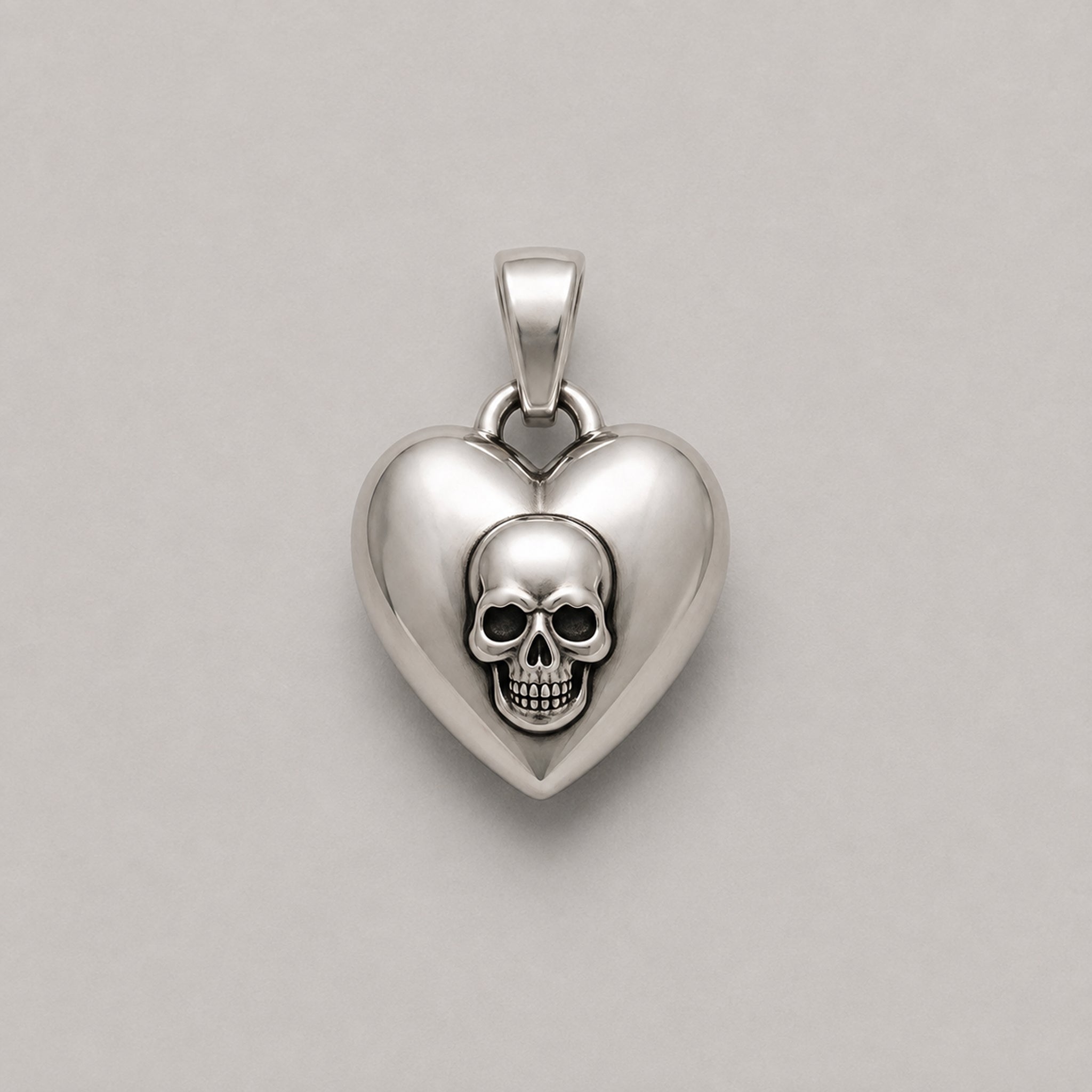 LOVE NEVER DIES PENDANT – STERLING SILVER