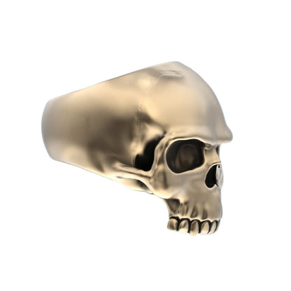 Antrax Skull Ring - Gold 9ct - BeckonJewel