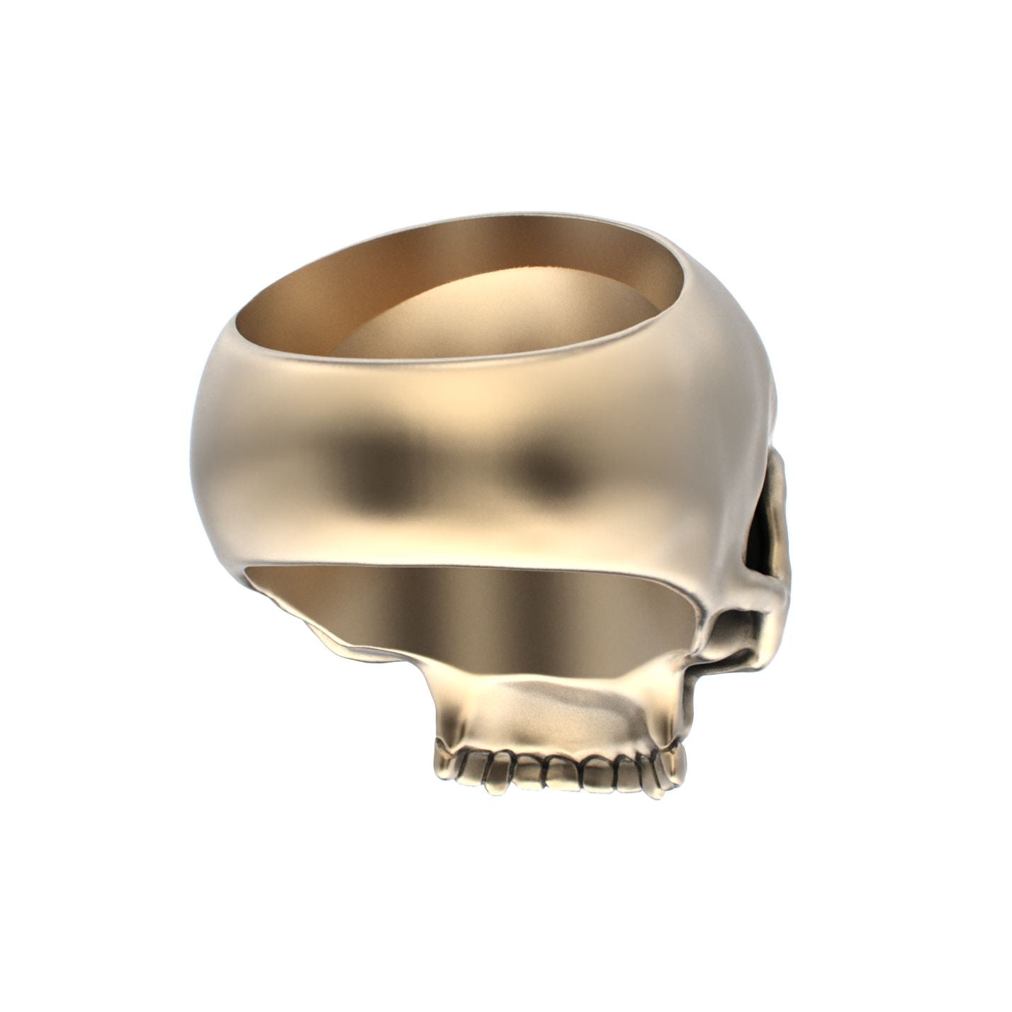 Antrax Skull Ring - Gold 9ct - BeckonJewel