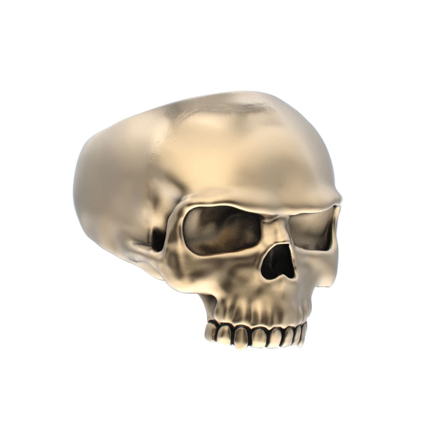 Antrax Skull Ring - Gold 9ct - BeckonJewel