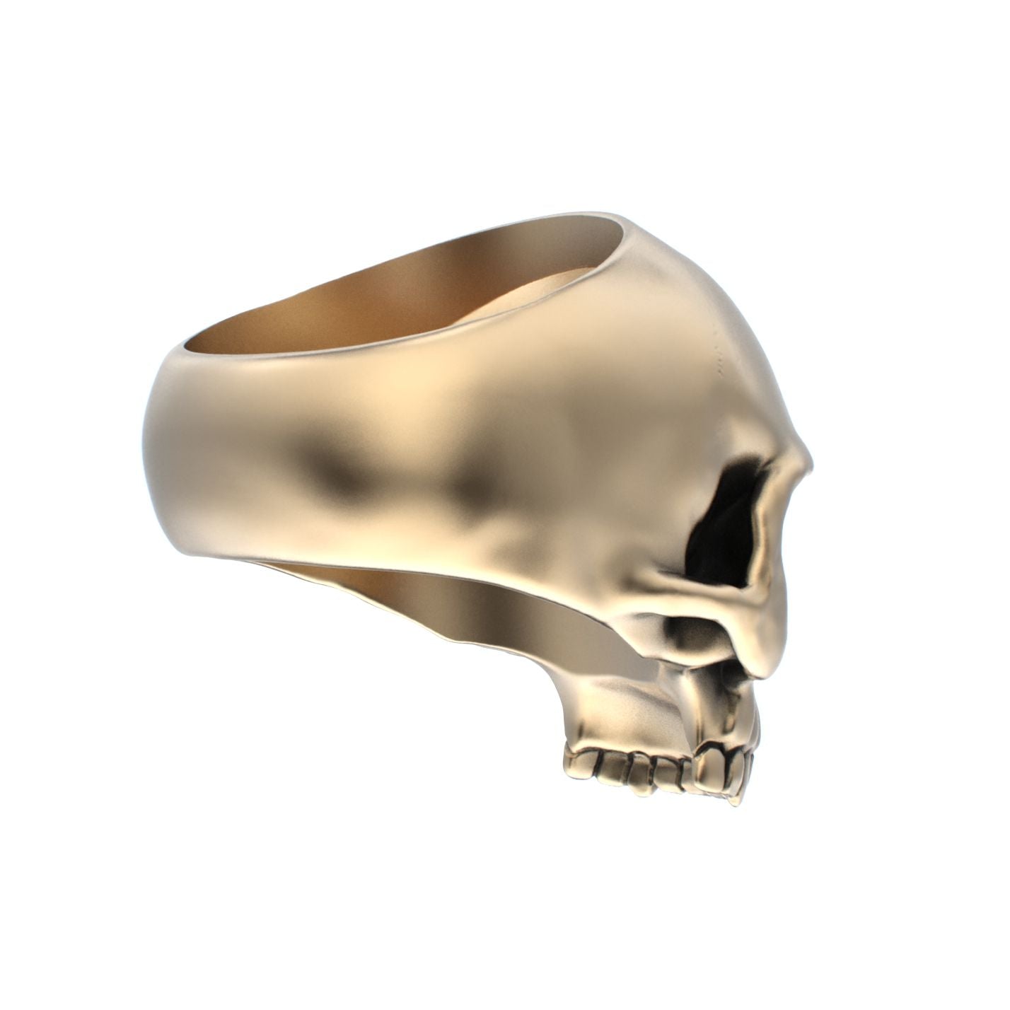 Antrax Skull Ring - Gold 9ct - BeckonJewel