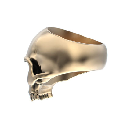 Antrax Skull Ring - Gold 9ct - BeckonJewel