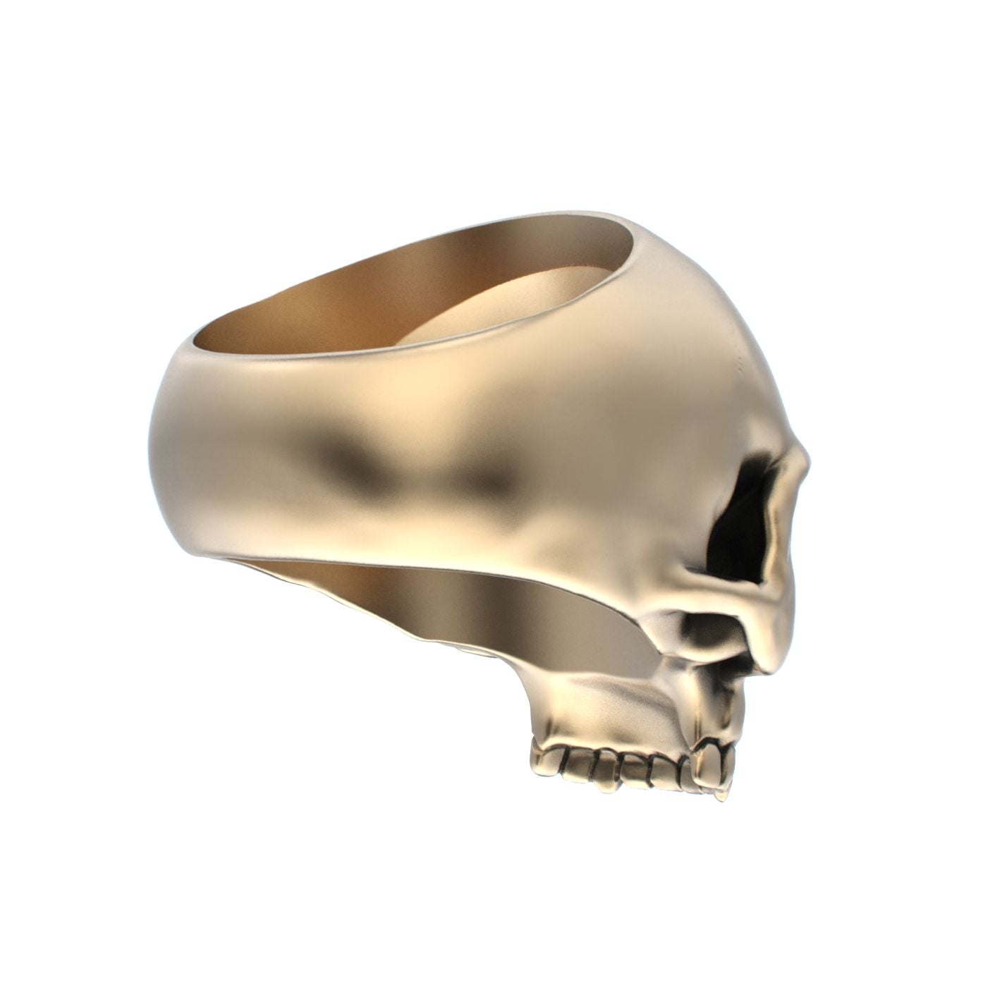 Antrax Skull Ring - Gold 9ct - BeckonJewel