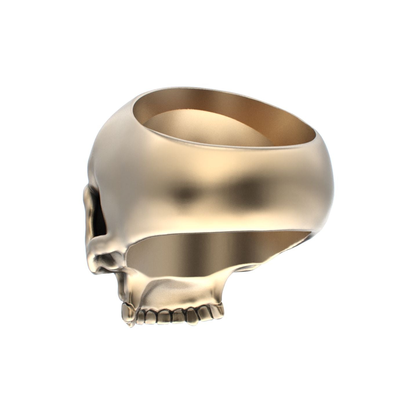 Antrax Skull Ring - Gold 9ct - BeckonJewel