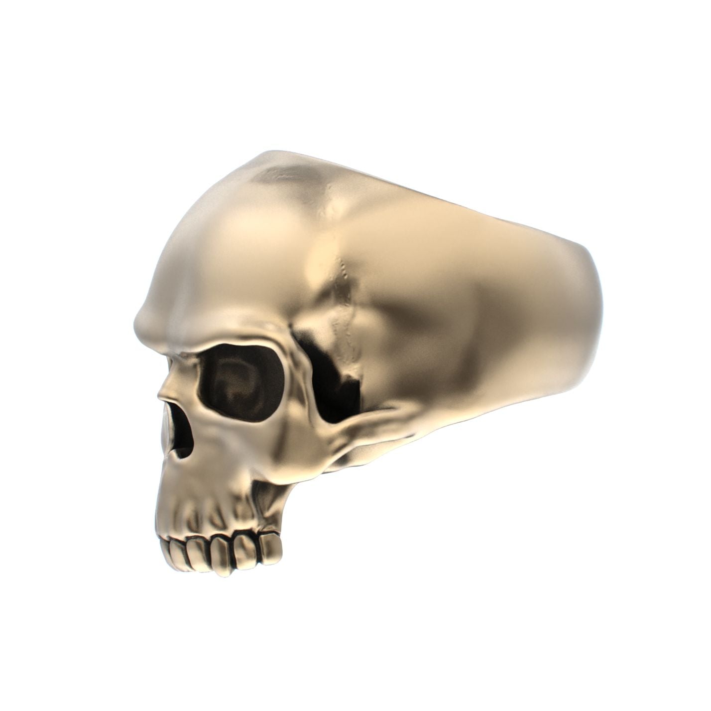 Antrax Skull Ring - Gold 9ct - BeckonJewel