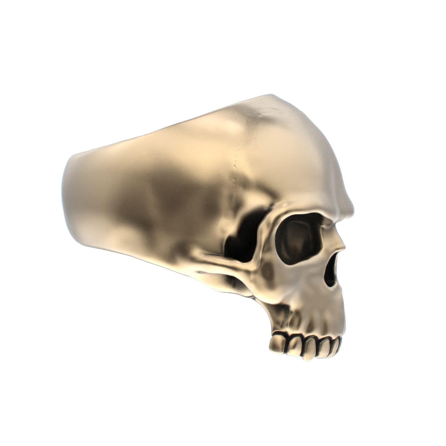 Antrax Skull Ring - Gold 9ct - BeckonJewel