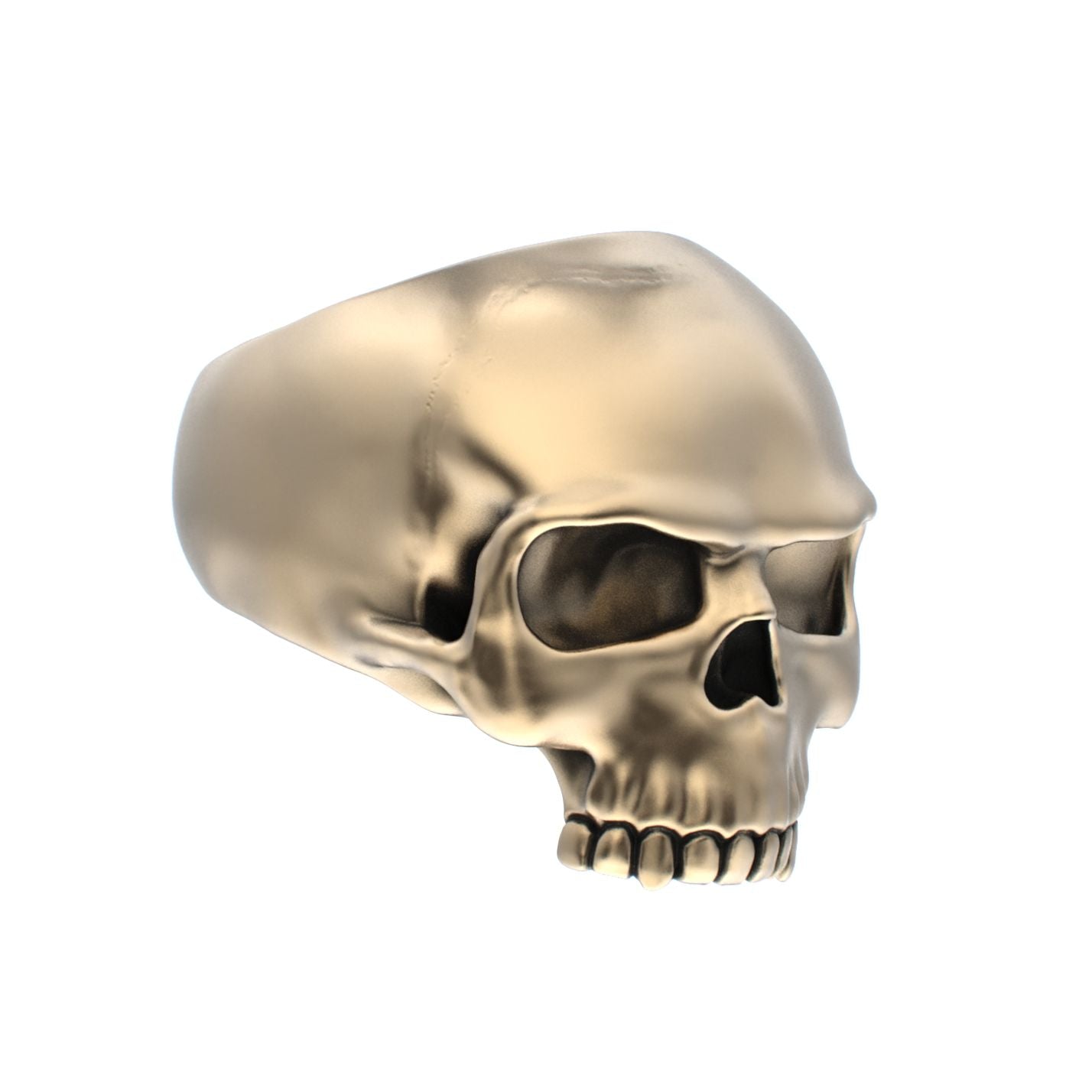 Antrax Skull Ring - Gold 9ct - BeckonJewel