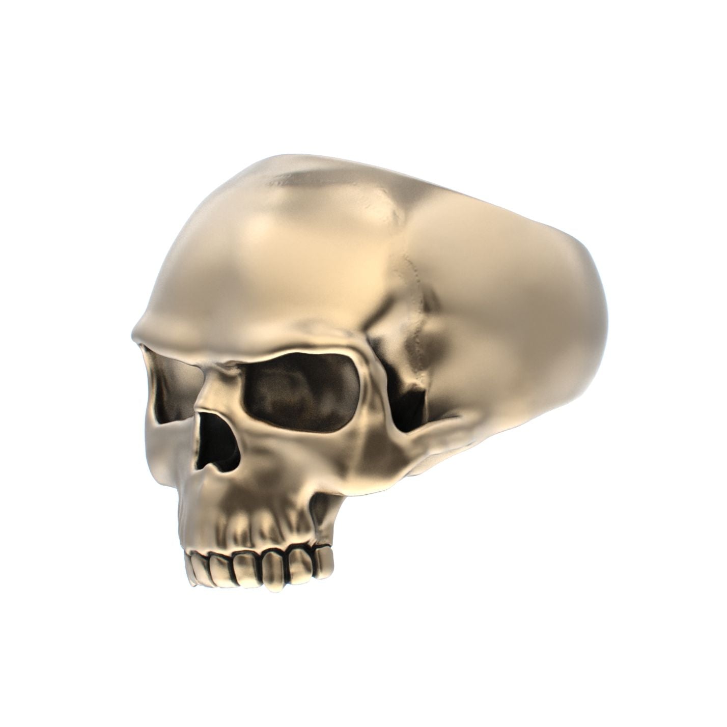 Antrax Skull Ring - Gold 9ct - BeckonJewel