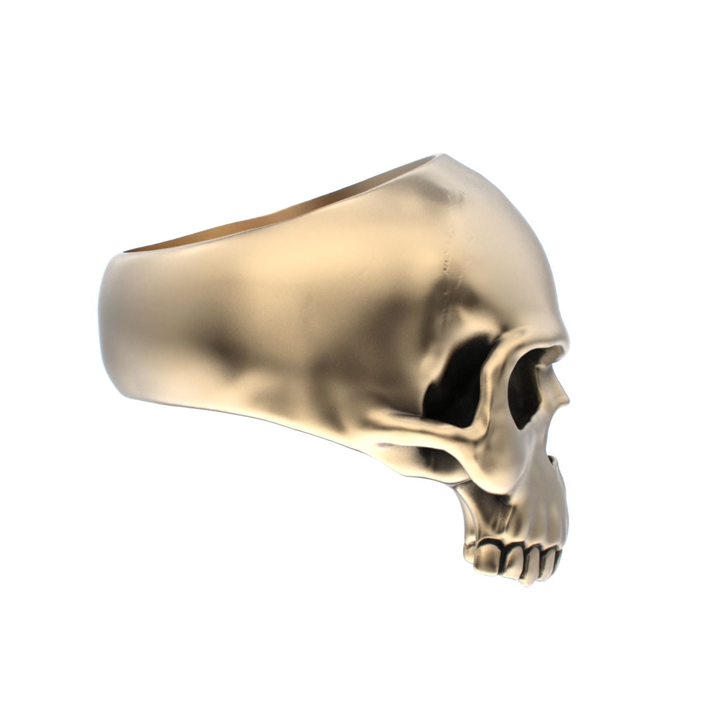 Antrax Skull Ring - Gold 9ct - BeckonJewel