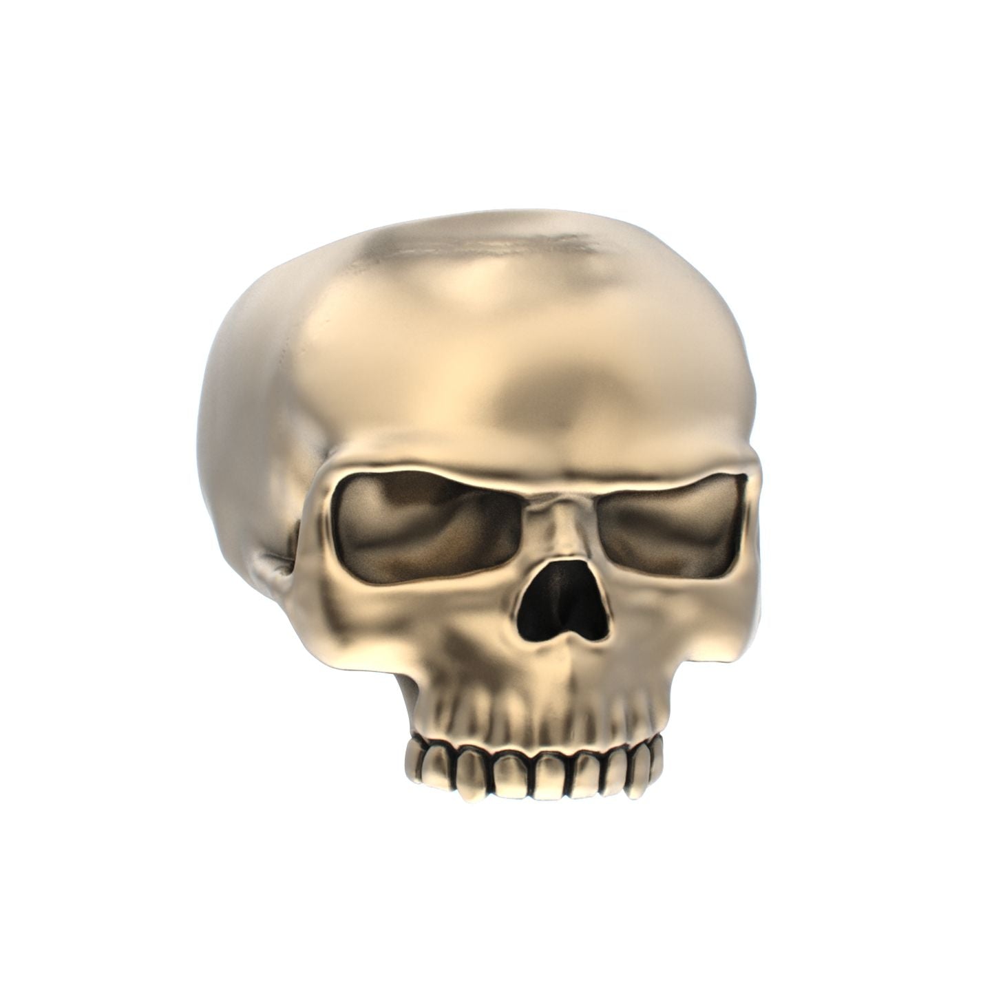 Antrax Skull Ring - Gold 9ct - BeckonJewel