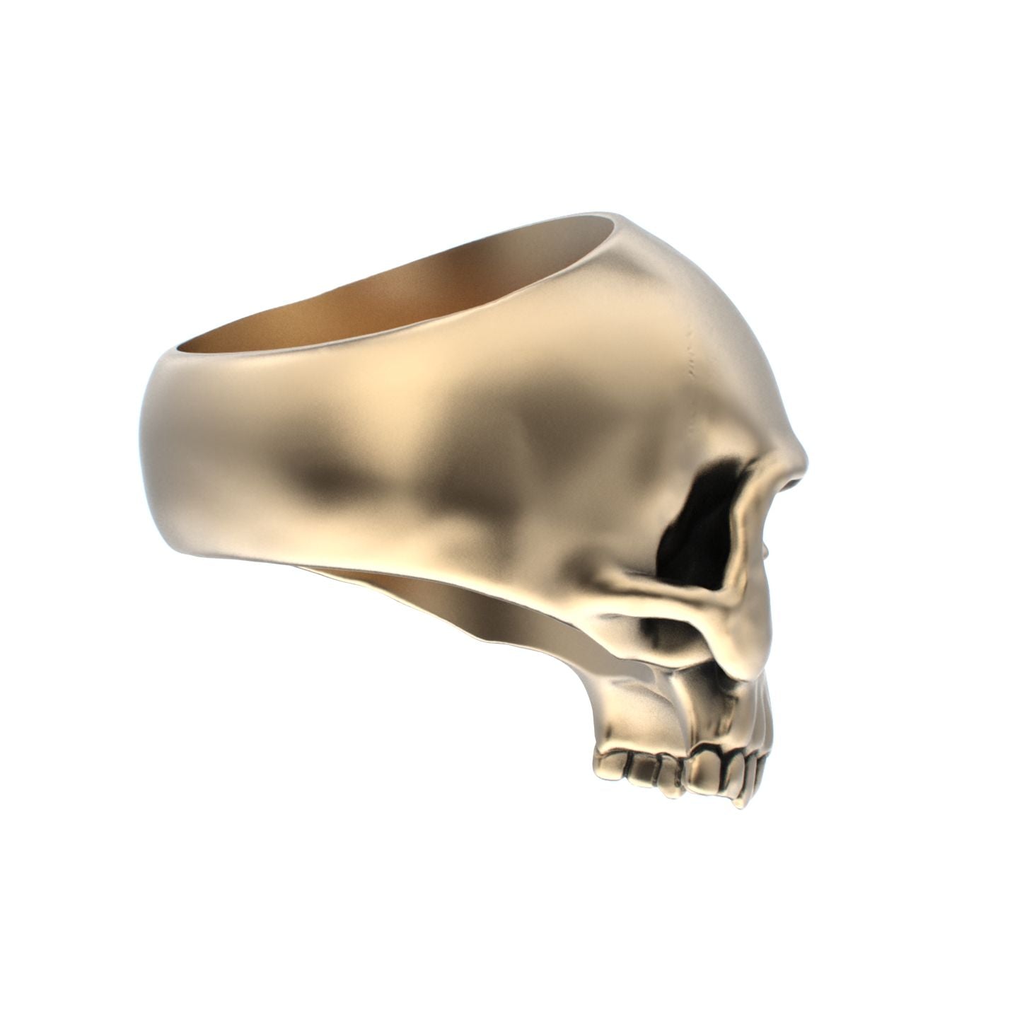 Antrax Skull Ring - Gold 9ct - BeckonJewel