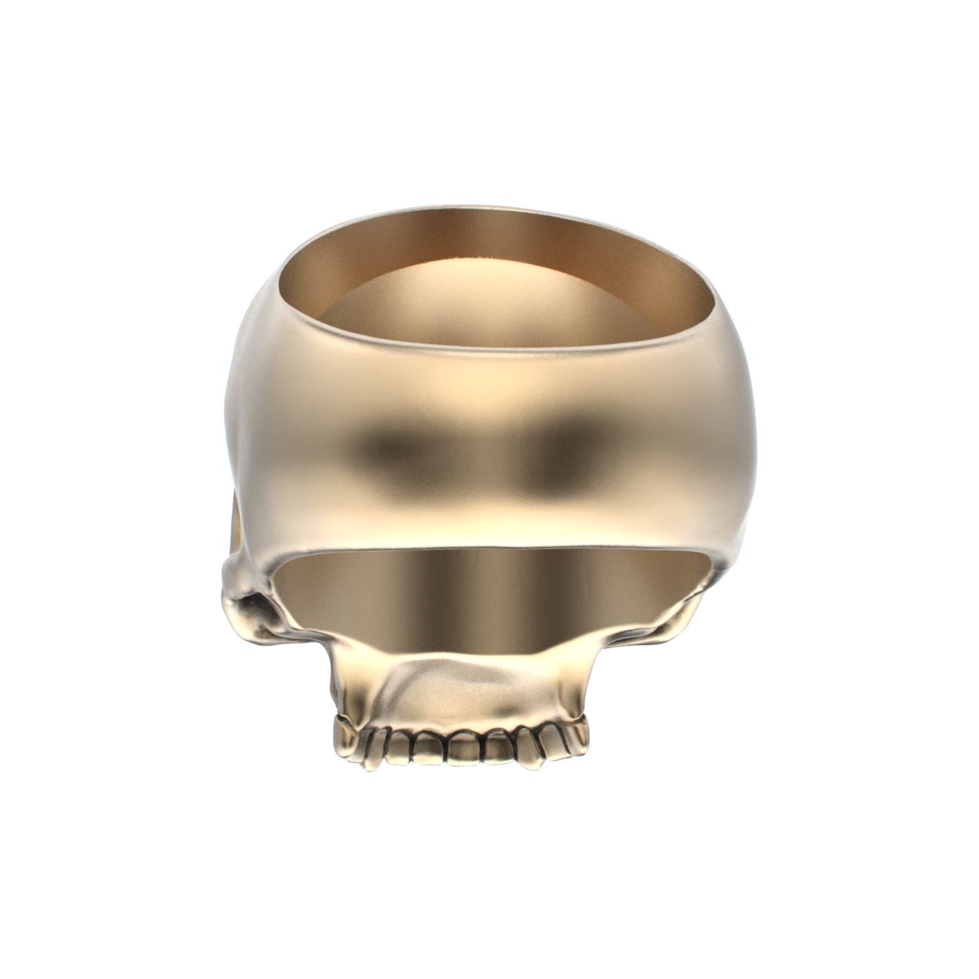 Antrax Skull Ring - Gold 9ct - BeckonJewel