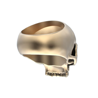 Antrax Skull Ring - Gold 9ct - BeckonJewel