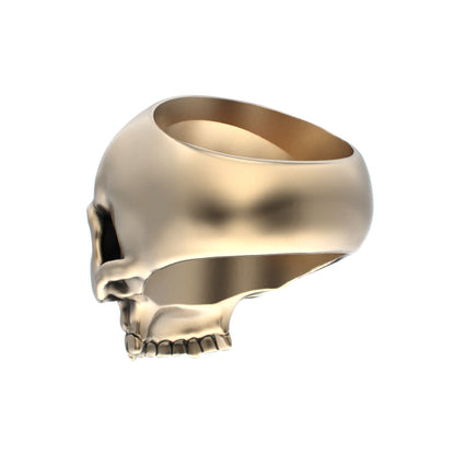 Antrax Skull Ring - Gold 9ct - BeckonJewel