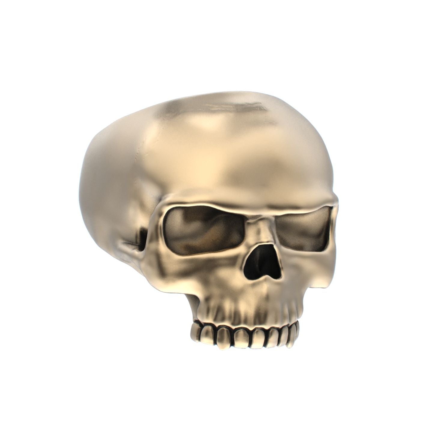 Antrax Skull Ring - Gold 9ct - BeckonJewel