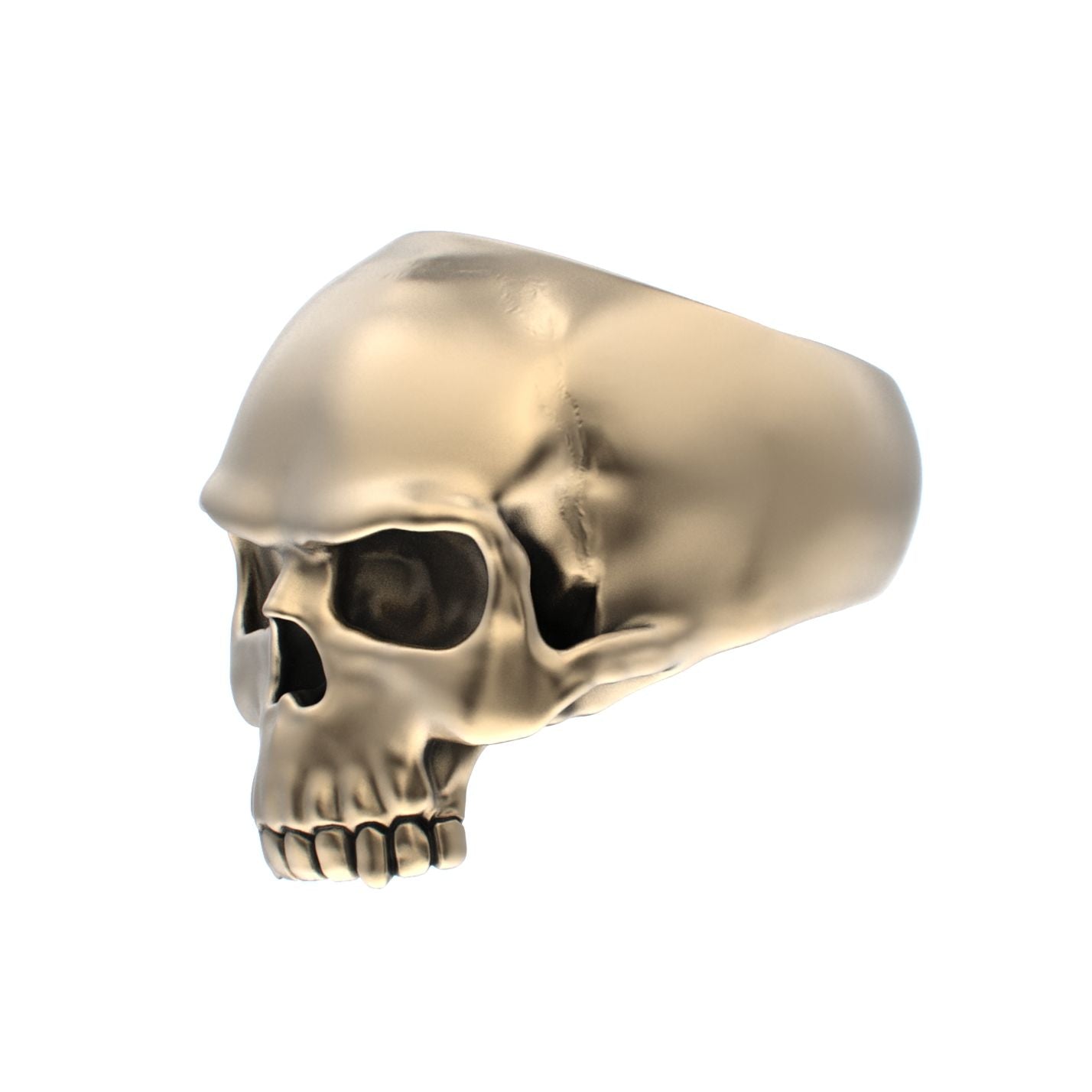 Antrax Skull Ring - Gold 9ct - BeckonJewel