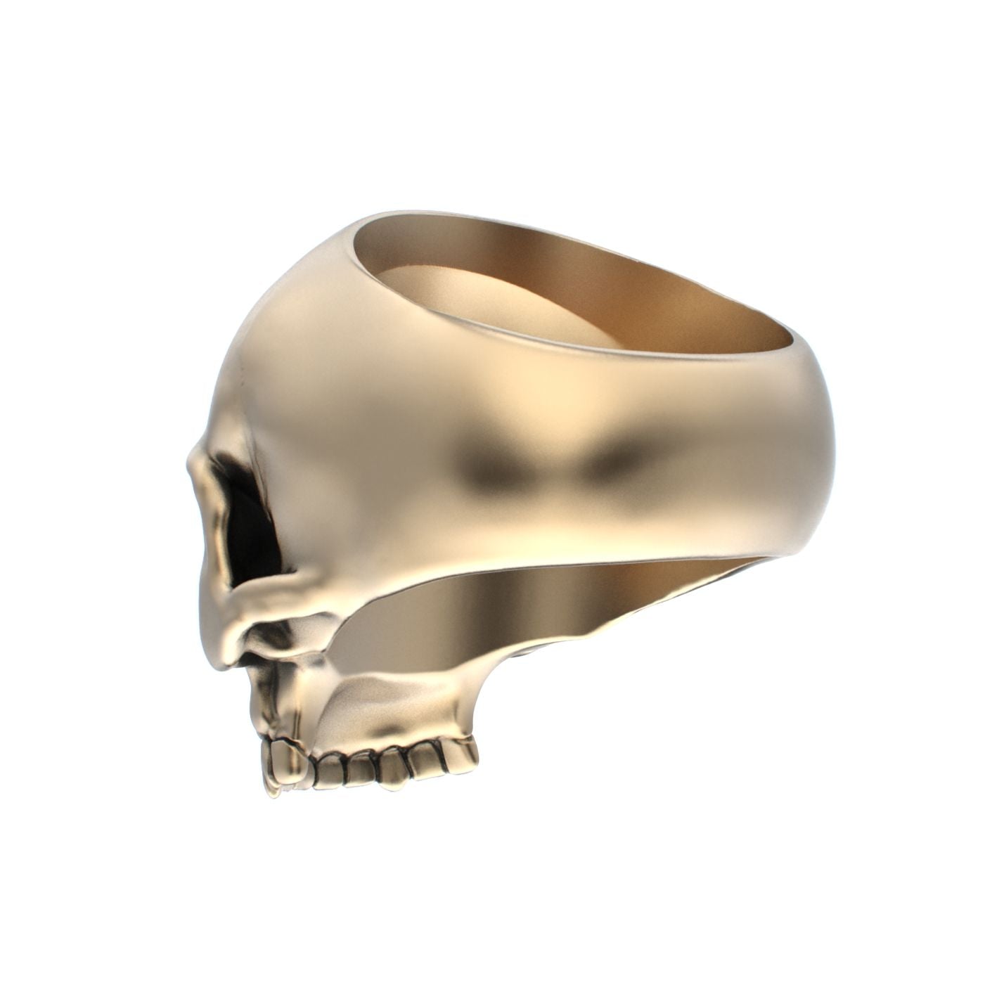 Antrax Skull Ring - Gold 9ct - BeckonJewel