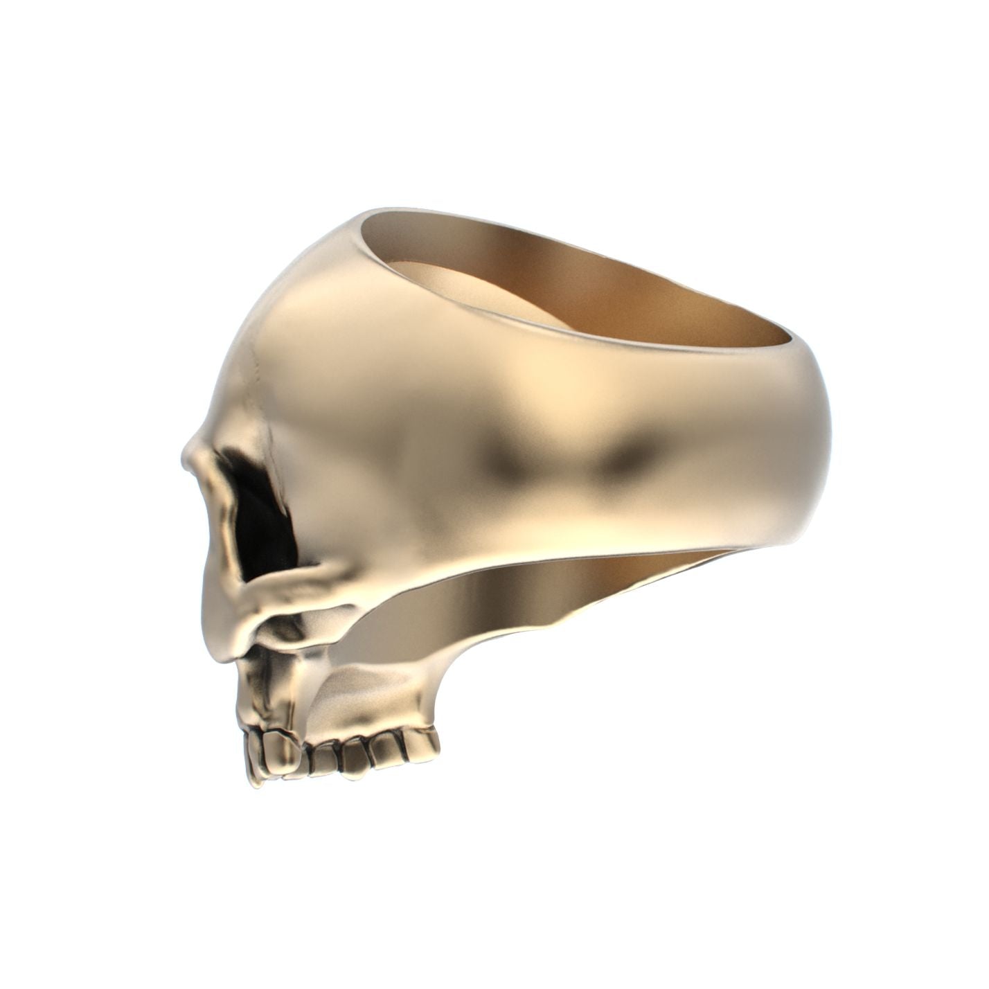 Antrax Skull Ring - Gold 9ct - BeckonJewel