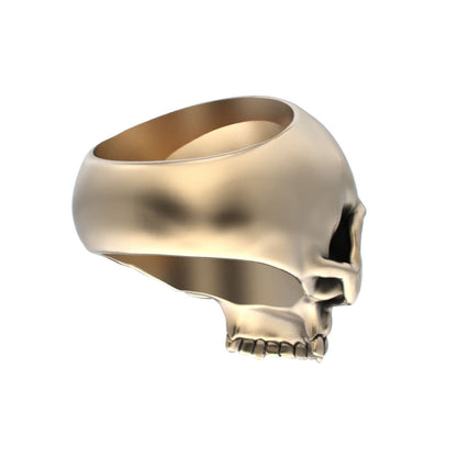 Antrax Skull Ring - Gold 9ct - BeckonJewel