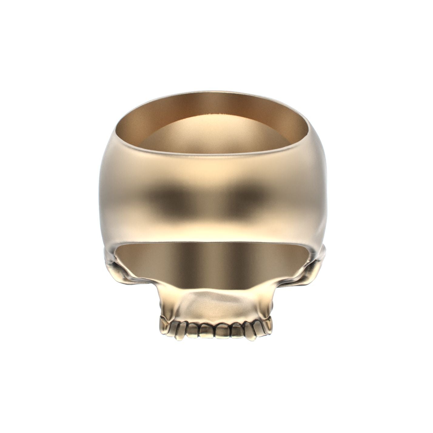 Antrax Skull Ring - Gold 9ct - BeckonJewel