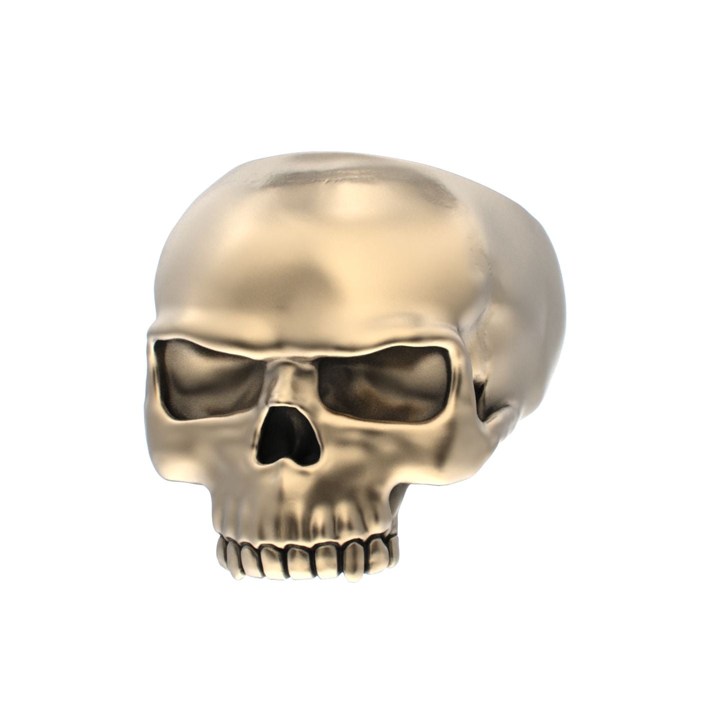 Antrax Skull Ring - Gold 9ct - BeckonJewel