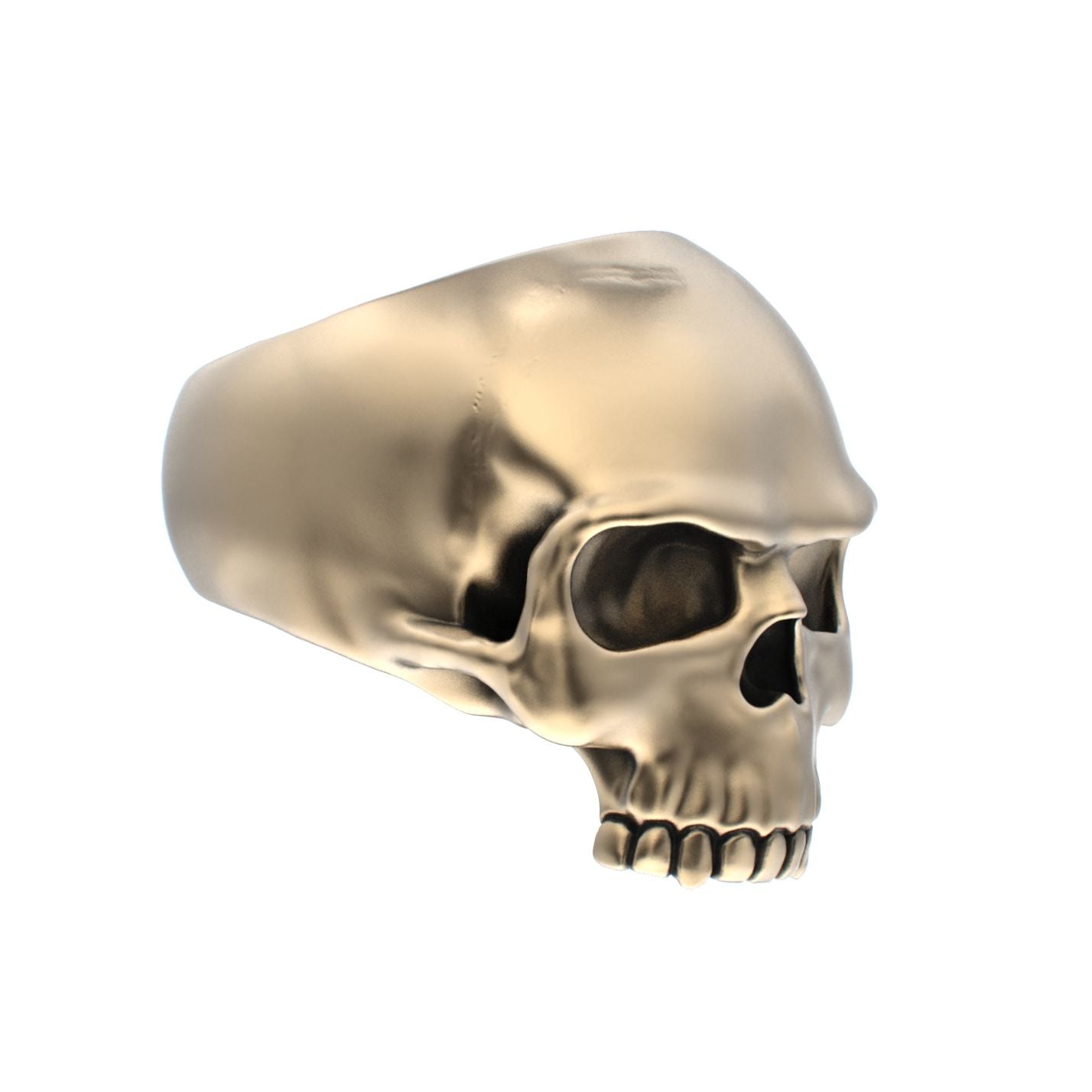 Antrax Skull Ring - Gold 9ct - BeckonJewel