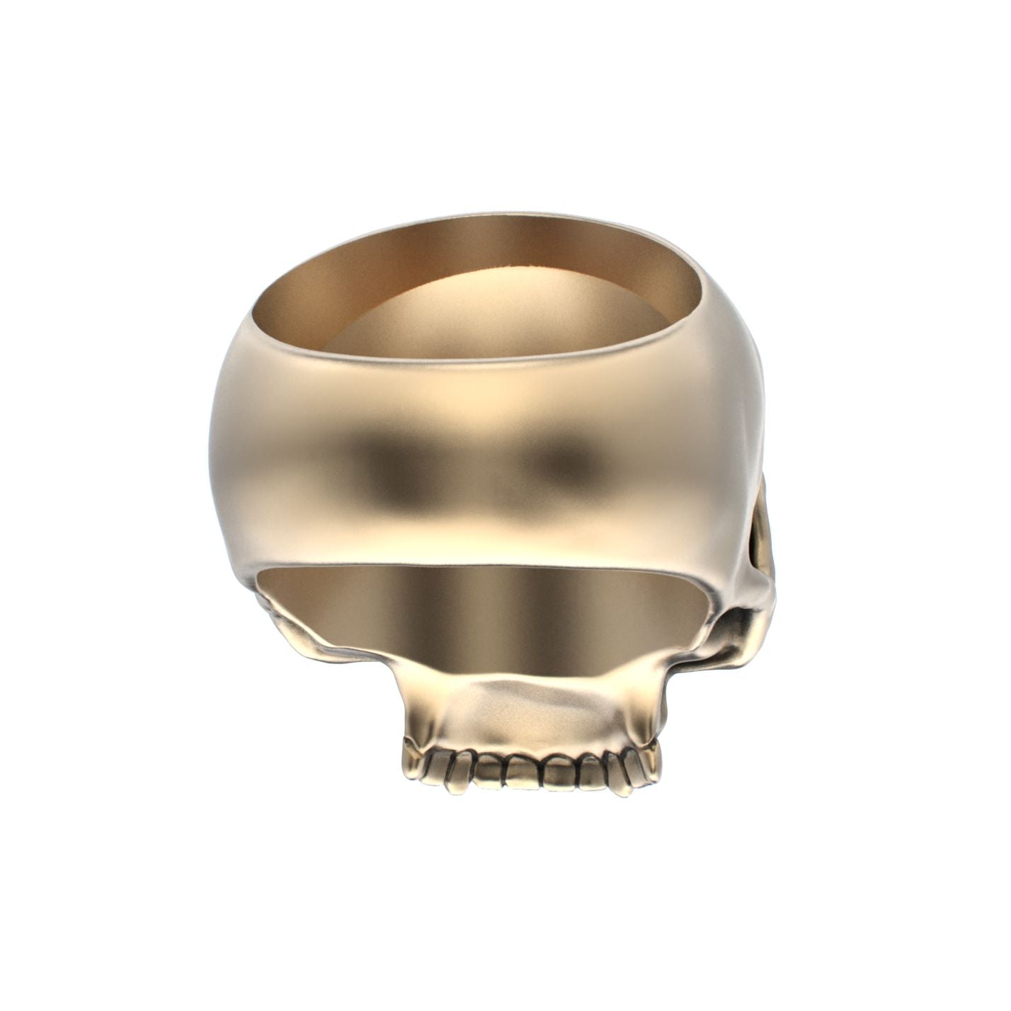 Antrax Skull Ring - Gold 9ct - BeckonJewel