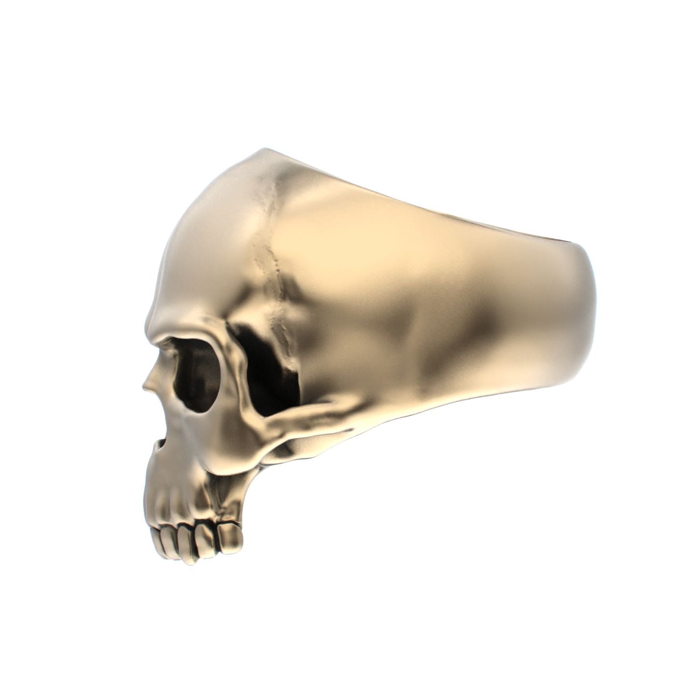 Antrax Skull Ring - Gold 9ct - BeckonJewel