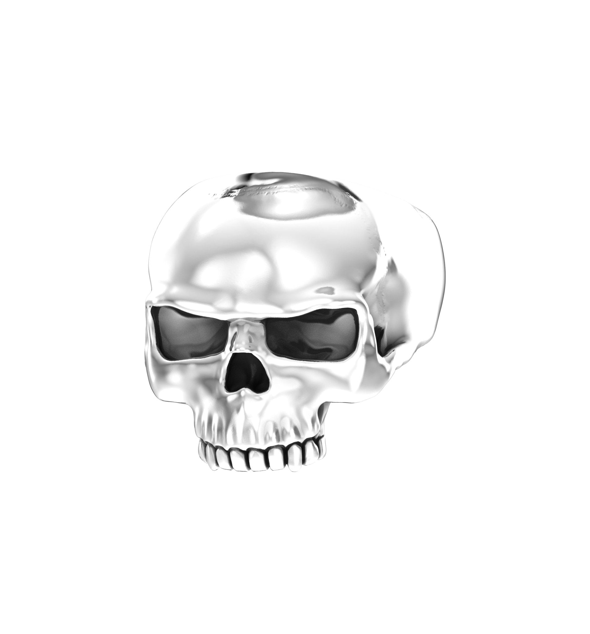 Ántrax Skull Ring – Handcrafted Sterling Silver - BeckonJewel