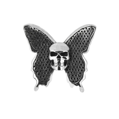 Butterfly Skull Ring - 925 Silver - BeckonJewel