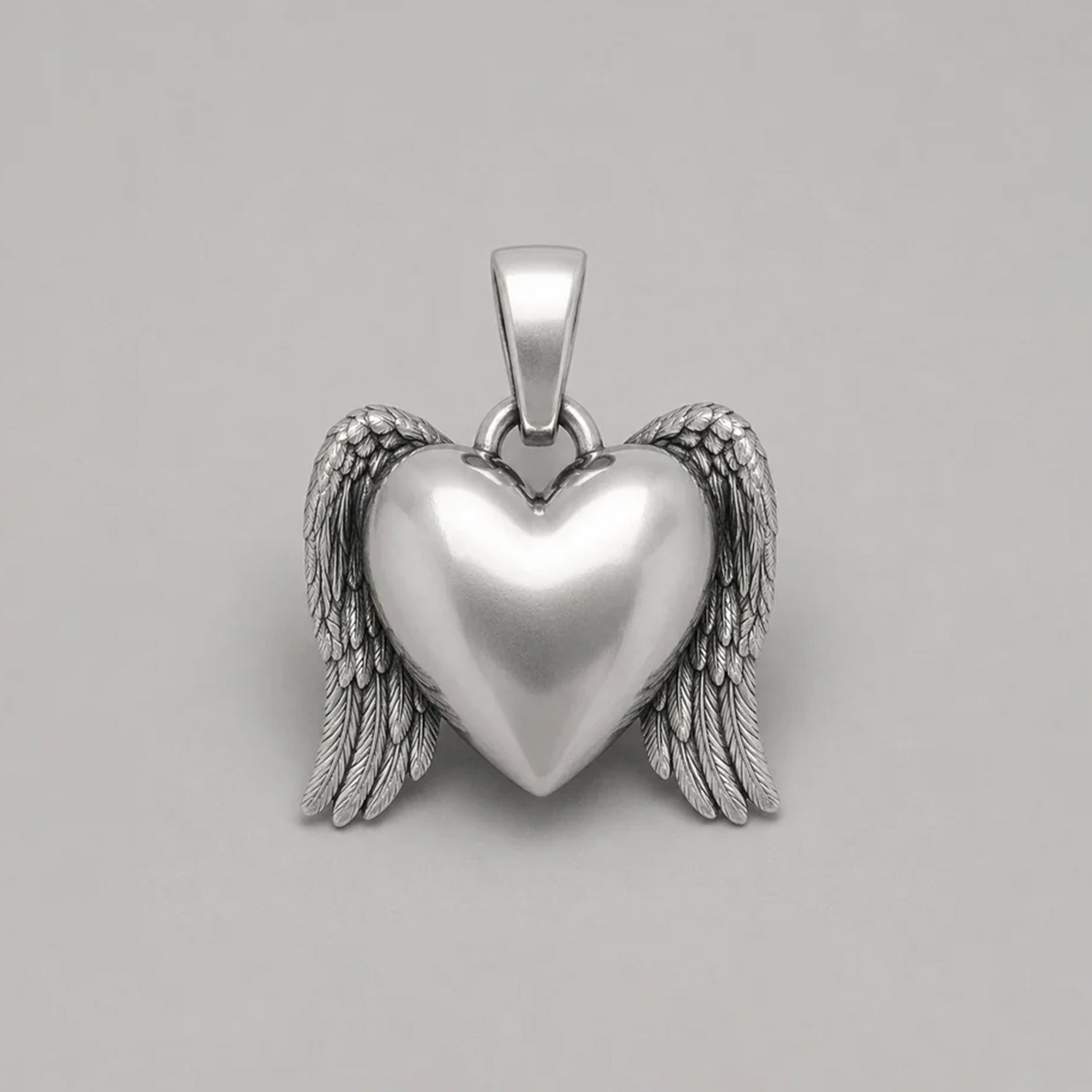 THE GUARDIAN HEART PENDANT – STERLING SILVER