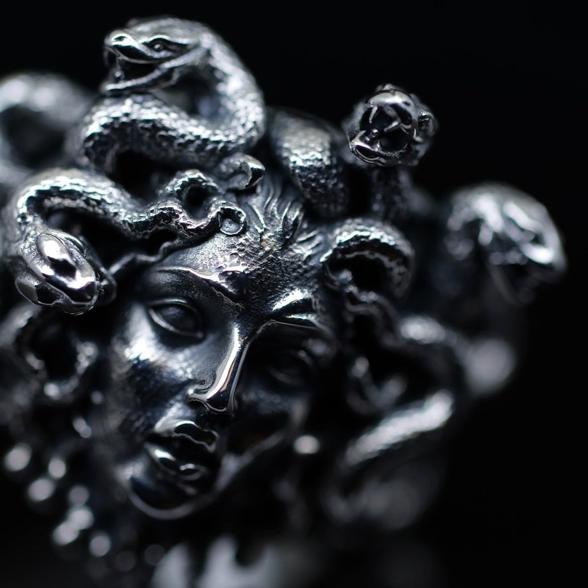 Medusa Ring – Handcrafted Sterling Silver - BeckonJewel