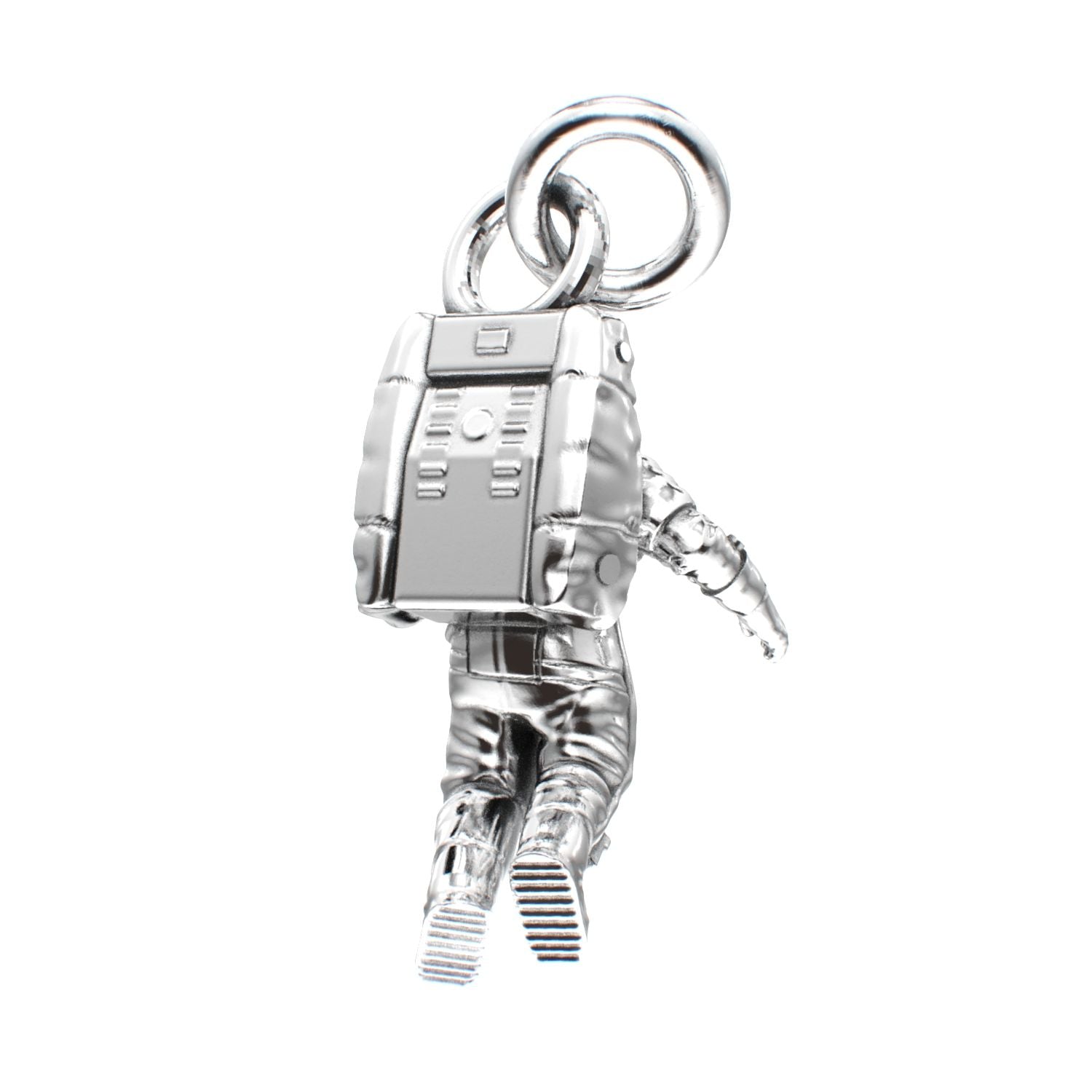 Spaceman Pendant - 925 Silver - BeckonJewel