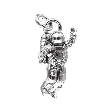 Spaceman Pendant - 925 Silver - BeckonJewel