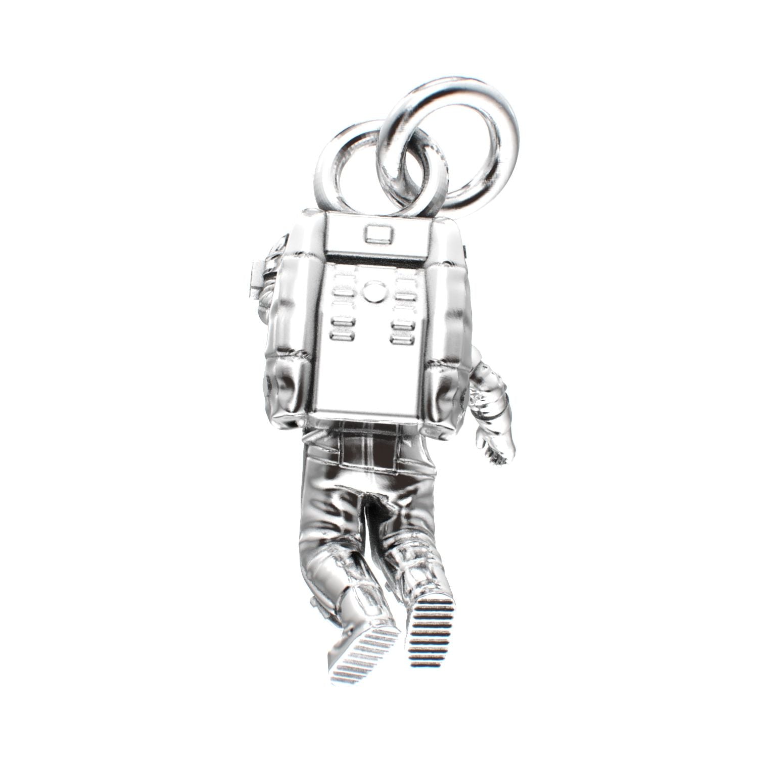 Spaceman Pendant - 925 Silver - BeckonJewel