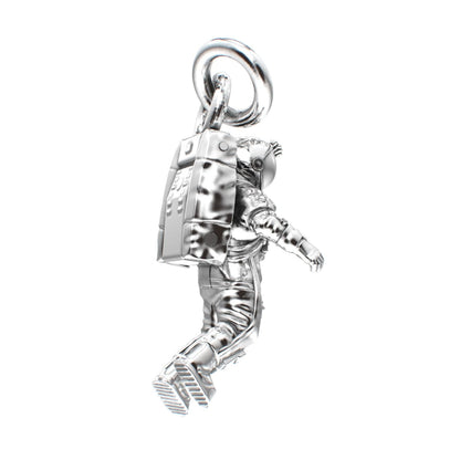 Spaceman Pendant - 925 Silver - BeckonJewel