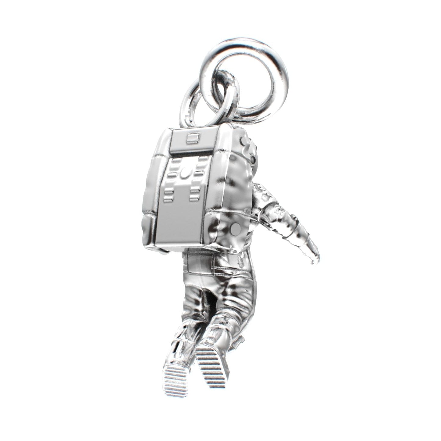 Spaceman Pendant - 925 Silver - BeckonJewel