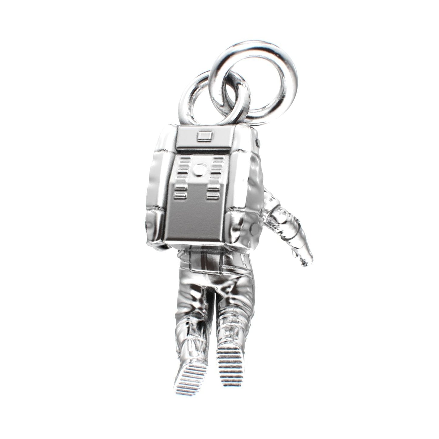 Spaceman Pendant - 925 Silver - BeckonJewel