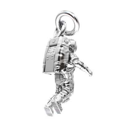 Spaceman Pendant - 925 Silver - BeckonJewel