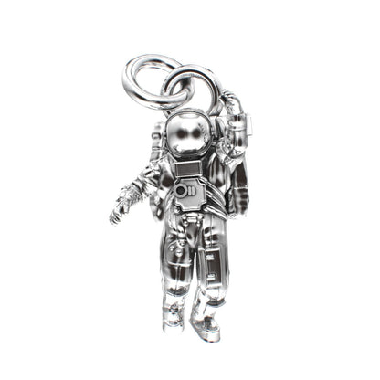 Spaceman Pendant - 925 Silver - BeckonJewel