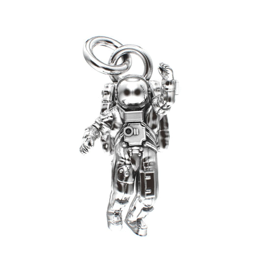 Spaceman Pendant - 925 Silver - BeckonJewel