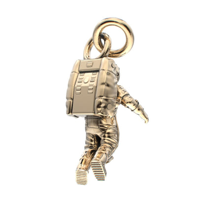 Spaceman Pendant - 9ct Yellow Gold - BeckonJewel