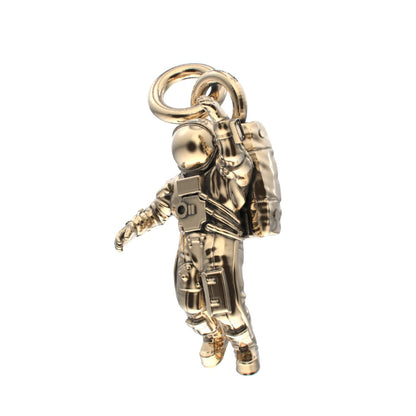 Spaceman Pendant - 9ct Yellow Gold - BeckonJewel