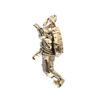 Spaceman Pendant - 9ct Yellow Gold - BeckonJewel